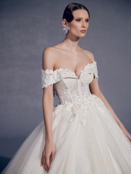 princeza vencanice, jednostavne vencanice, vencanice sa slicem, dizajnerske vencanice, brendirane vencanice, cipkane vencanice